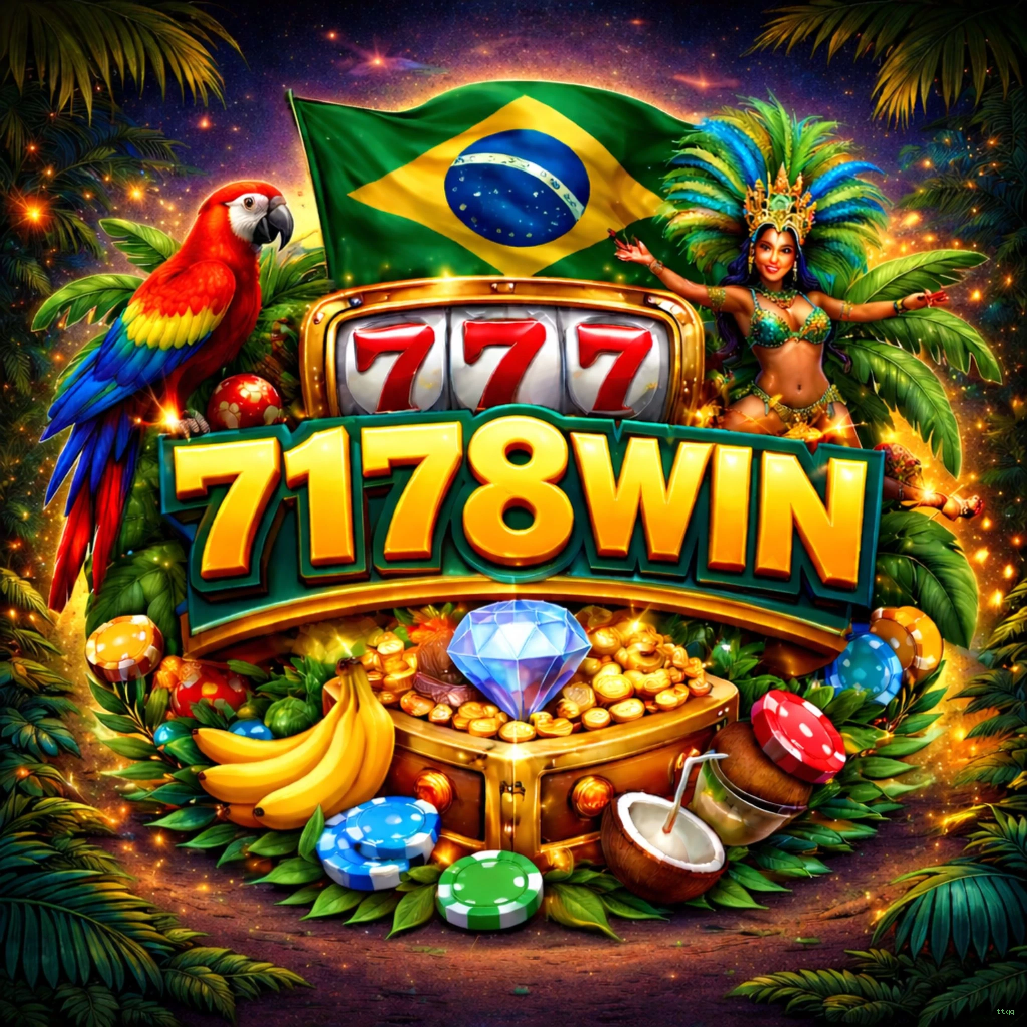 Imagem promocional da experiência de game da ttqq
