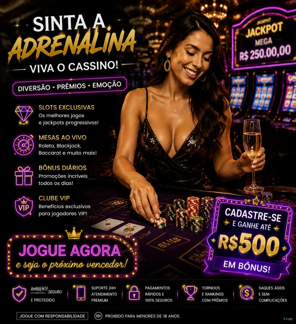 ttqq - O melhor cassino online para brasileiros está pronto para você!